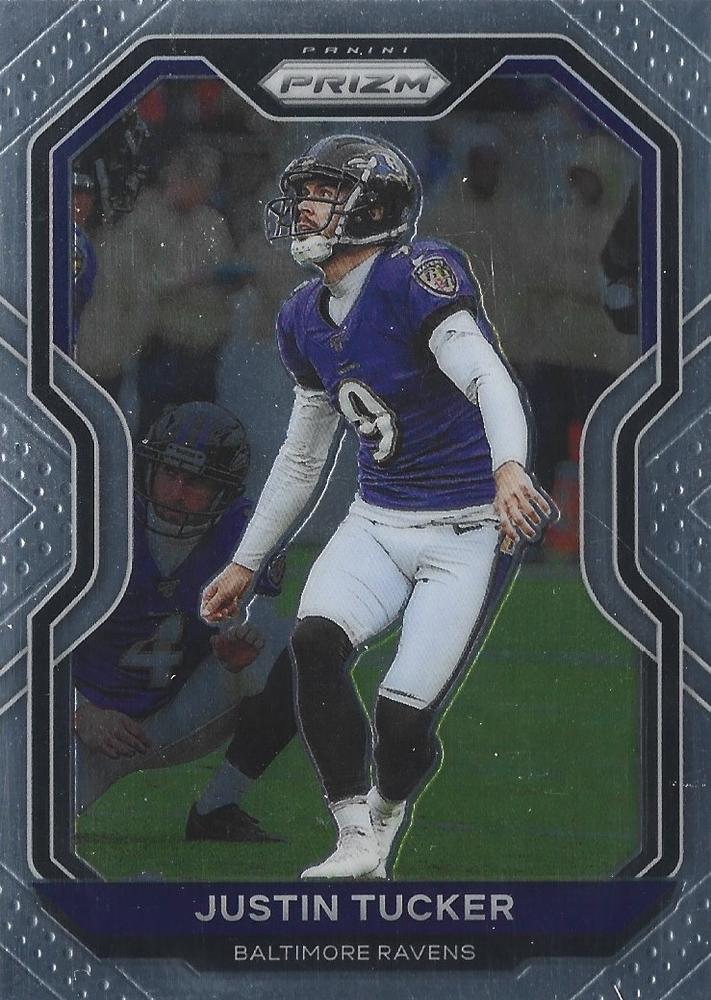 Justin Tucker #44 Baltimore Ravens | 2020 Panini Prizm | NFL Football