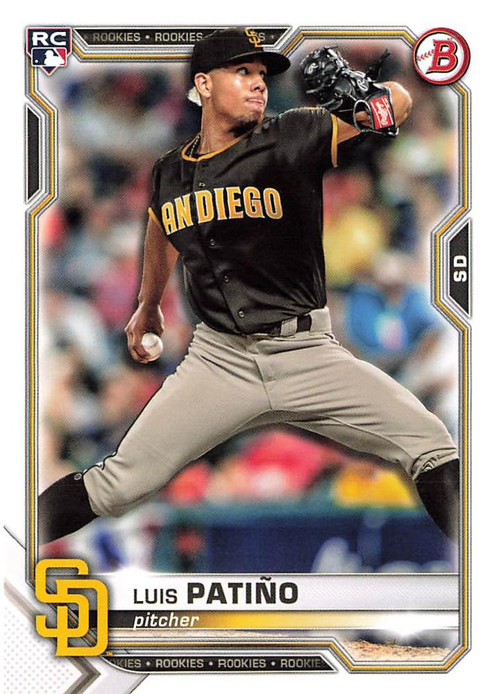 Luis Patiño #44 San Diego Padres | 2021 Bowman