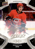 Sebastian Aho #44 Carolina Hurricanes | 2021-22 Upper Deck MVP Silver Script