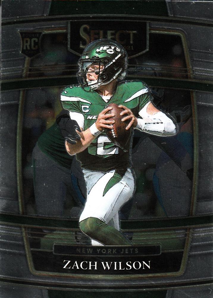 Zach Wilson #44 New York Jets | 2021 Panini Select |  | NFL Football