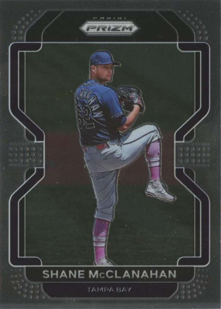 Shane McClanahan #44 Tampa Bay Rays | 2022 Panini Prizm