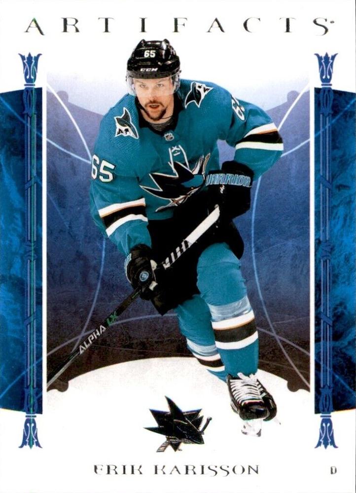 Erik Karlsson #44 San Jose Sharks | 2022-23 Upper Deck Artifacts