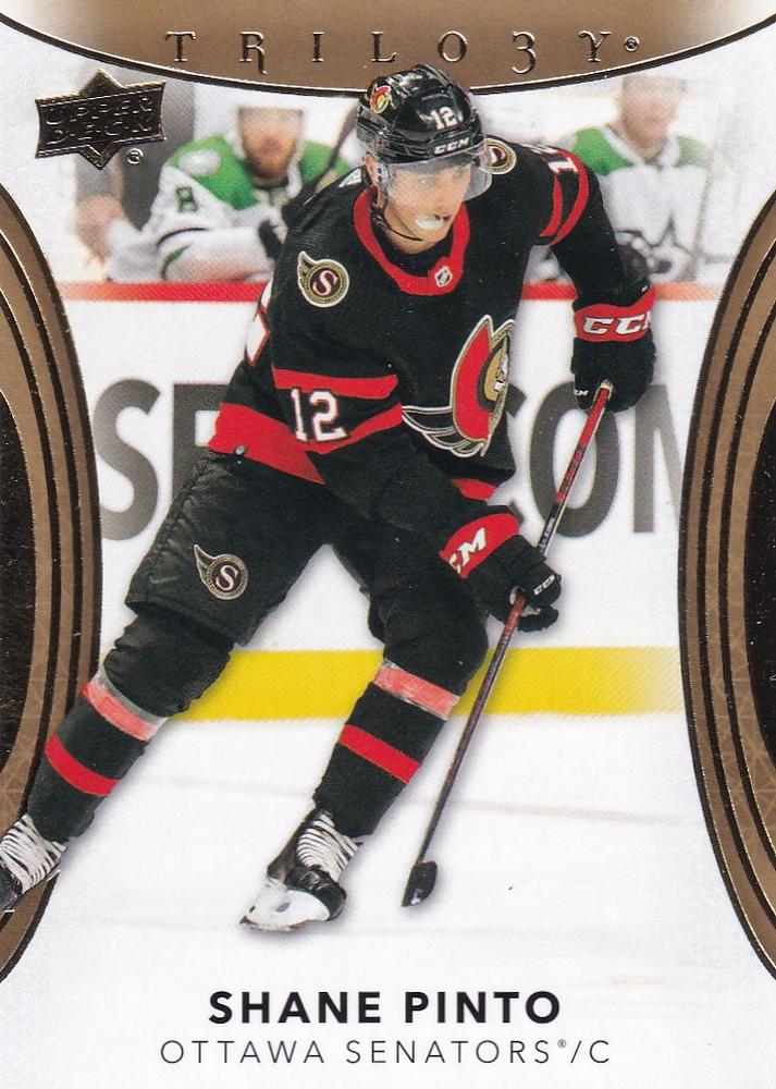Shane Pinto #44 Ottawa Senators | 2022-23 Upper Deck Trilogy