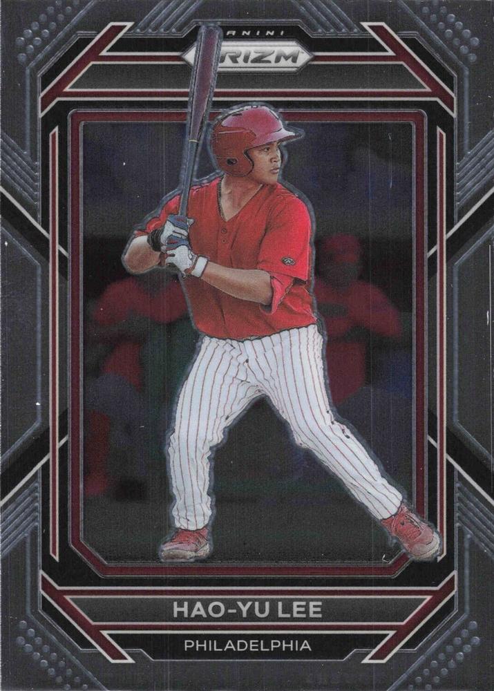 Hao-Yu Lee #44 Philadelphia Phillies | 2023 Panini Prizm