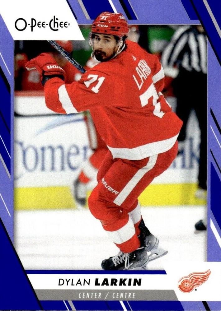 Dylan Larkin #44 Detroit Red Wings | 2023-24 O-Pee-Chee Blue Border