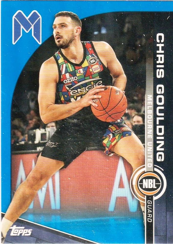 Chris Goulding #44 Melbourne United | 2023-24 Topps NBL - Blue Parallel