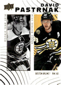 David Pastrnak #44 Boston Bruins | 2024-25 Upper Deck Tim Hortons Retrospective Rookies