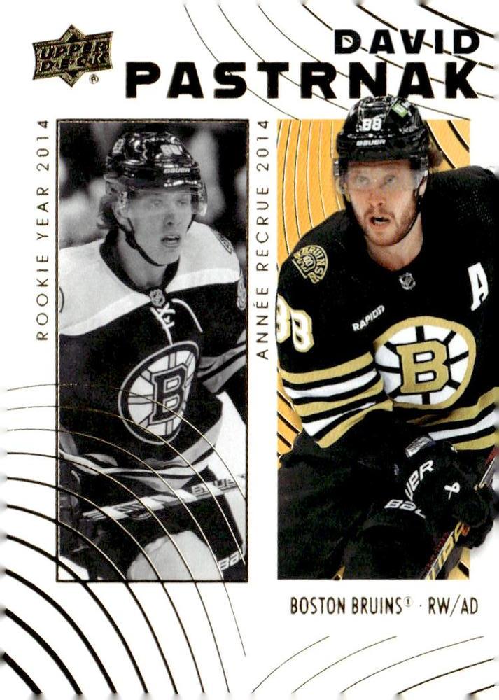 David Pastrnak #44 Boston Bruins | 2024-25 Upper Deck Tim Hortons Retrospective Rookies