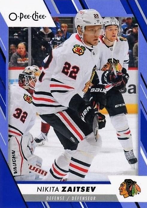 Nikita Zaitsev #450 Chicago Blackhawks | 2023-24 O-Pee-Chee Blue Border
