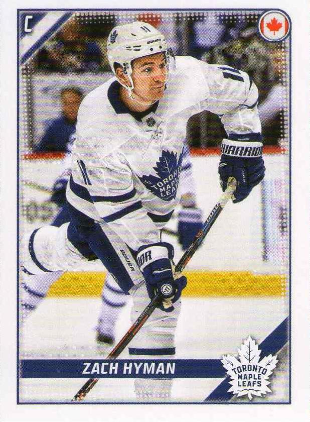 Zach Hyman #451 Toronto Maple Leafs | 2019-20 Topps NHL Sticker Collection