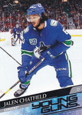 Jalen Chatfield #452 Vancouver Canucks | 2020-21 Upper Deck