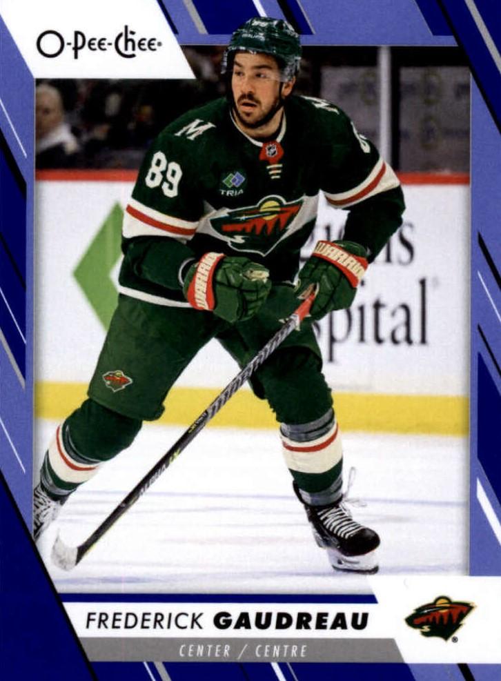 Frederick Gaudreau #452 Minnesota Wild | 2023-24 O-Pee-Chee Blue Border