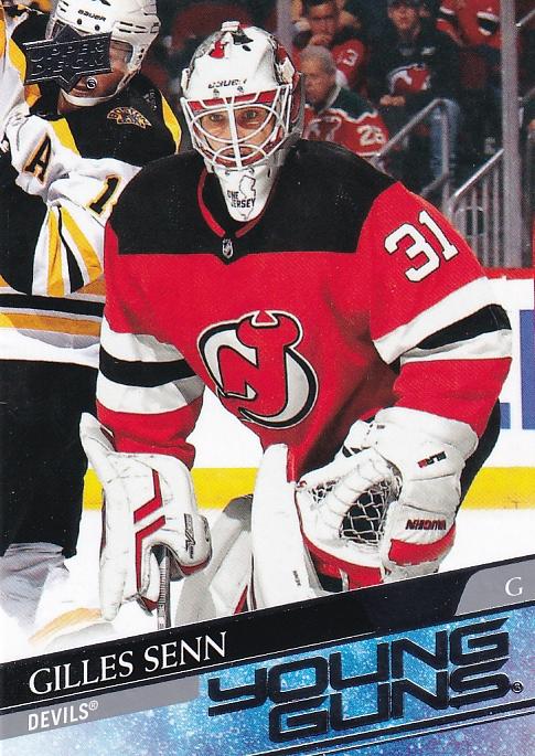Gilles Senn #453 New Jersey Devils | 2020-21 Upper Deck