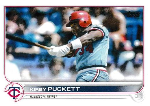 Kirby Puckett #453 Minnesota Twins (Legend) | 2022 Topps