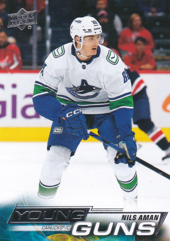 Nils Aman #454 Vancouver Canucks | 2022-23 Upper Deck