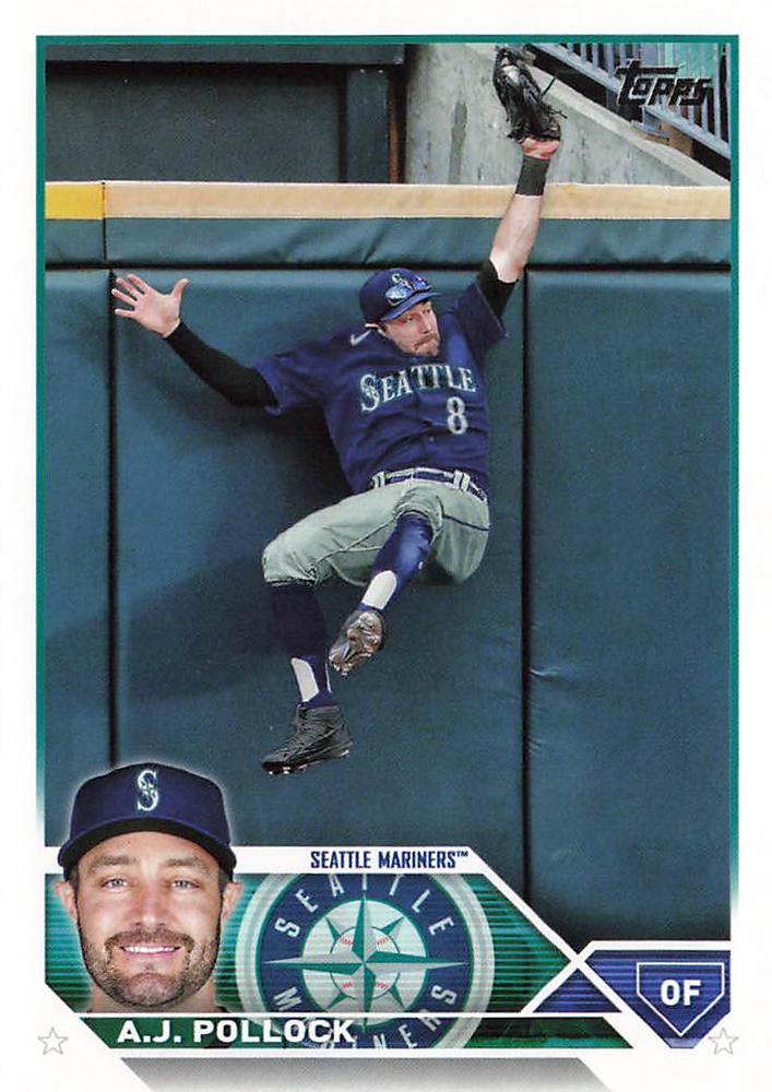 A.J. Pollock #454 Seattle Mariners | 2023 Topps