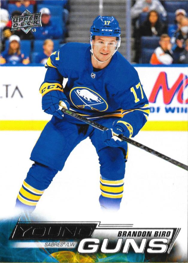Brandon Biro #455 Buffalo Sabres | 2022-23 Upper Deck
