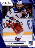 Mika Zibanejad #455 New York Rangers | 2023-24 O-Pee-Chee Blue Border