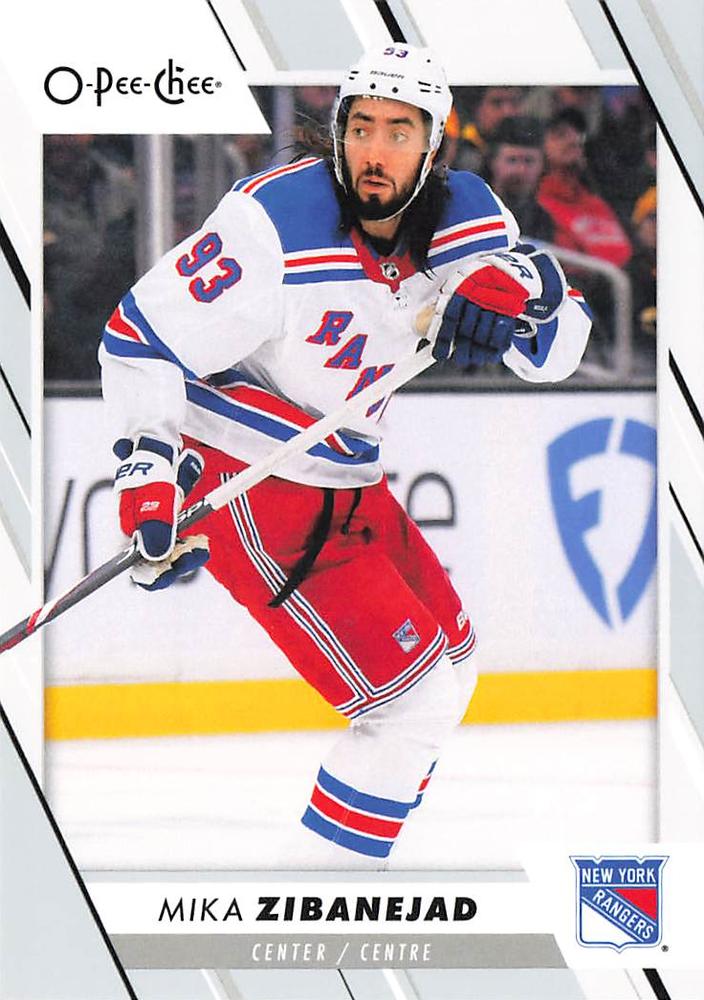 Mika Zibanejad #455 New York Rangers | 2023-24 O-Pee-Chee Hockey