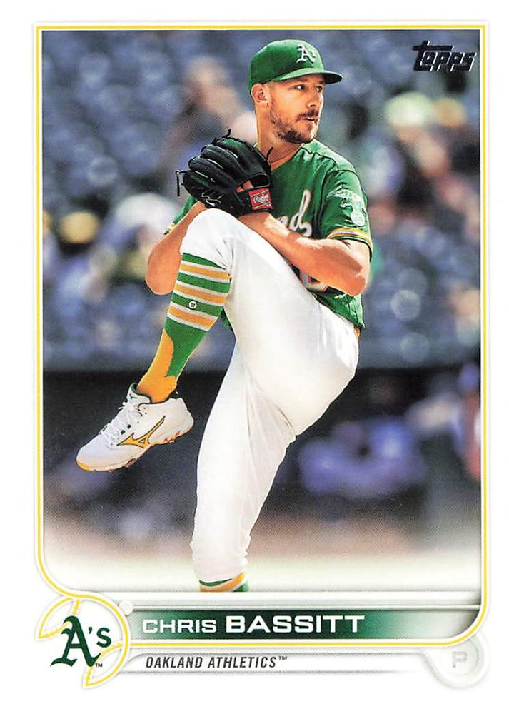 Chris Bassitt #456 Oakland Athletics | 2022 Topps