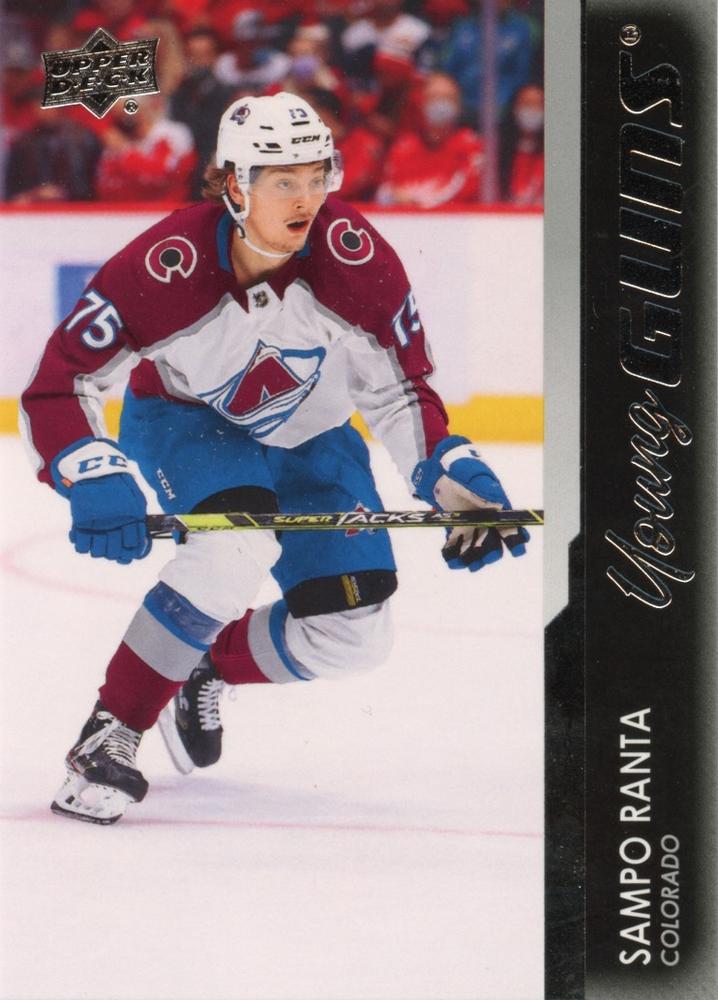 Sampo Ranta #457 Colorado Avalanche | 2021-22 Upper Deck