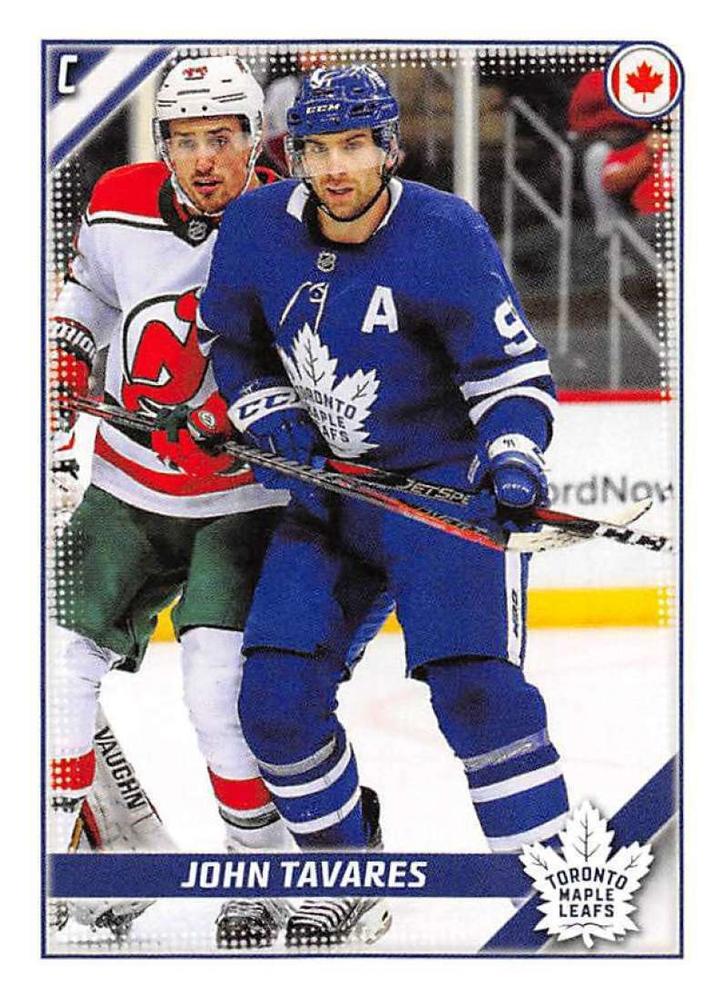 John Tavares #458 Toronto Maple Leafs | 2019-20 Topps NHL Sticker Collection
