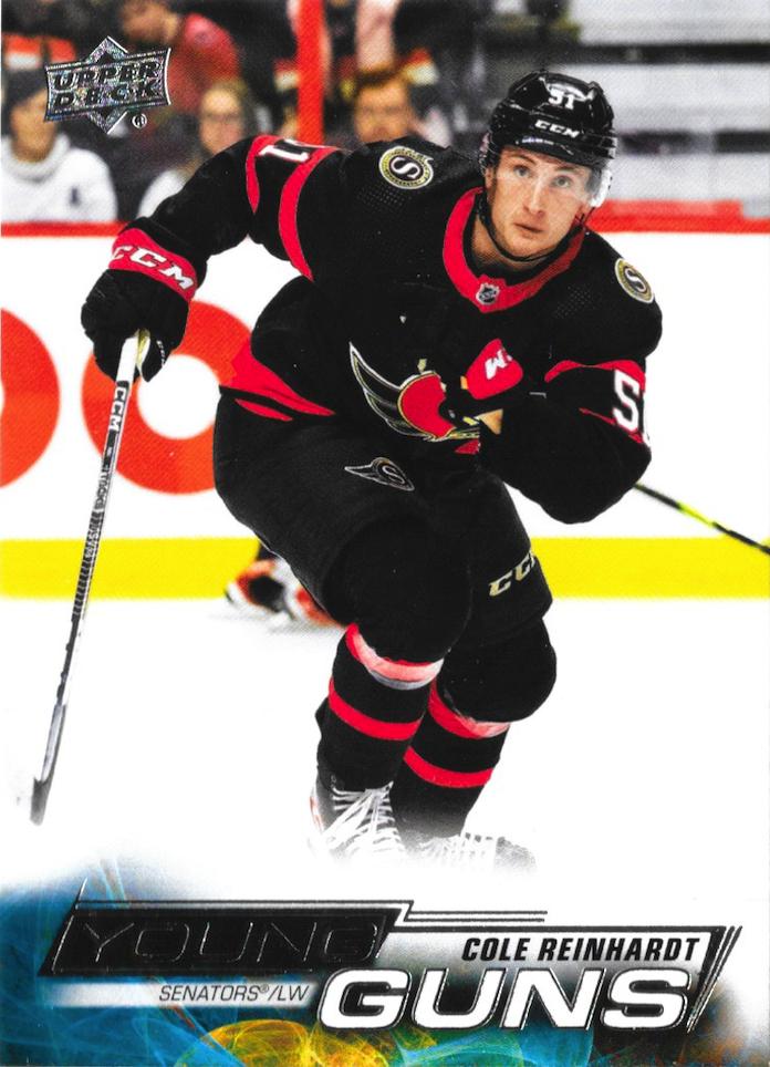 Cole Reinhardt #458 Ottawa Senators | 2022-23 Upper Deck