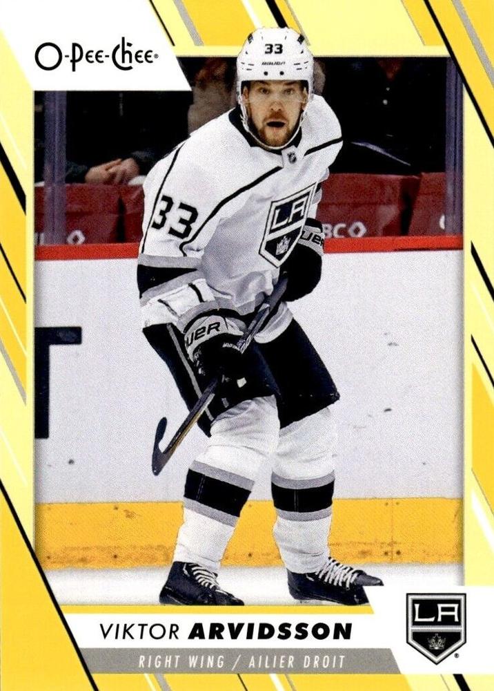 Viktor Arvidsson #458 Los Angeles Kings | 2023-24 O-Pee-Chee Yellow Border