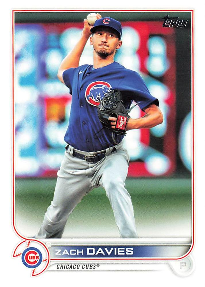 Zach Davies #459 Chicago Cubs | 2022 Topps
