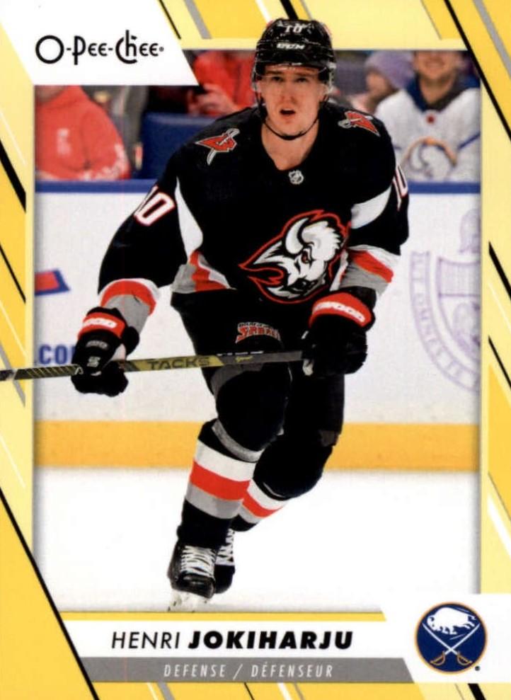 Henri Jokiharju #459 Buffalo Sabres | 2023-24 O-Pee-Chee Yellow Border
