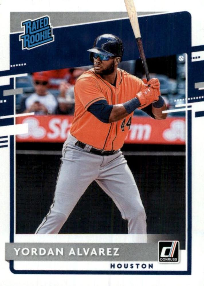 Yordan Alvarez #45 Houston Astros | 2020 Donruss
