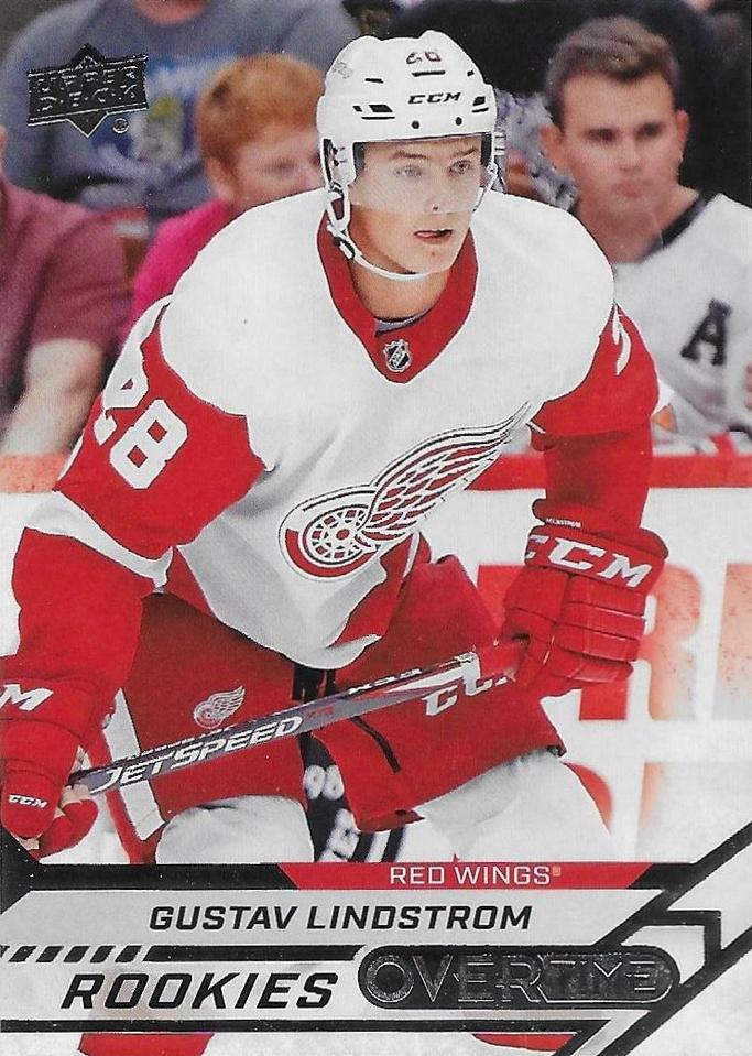 Gustav Lindstrom #45 Detroit Red Wings | 2020-21 Upper Deck Overtime