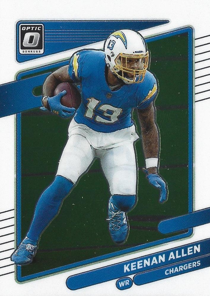 Keenan Allen #45 Los Angeles Chargers | 2021 Donruss Optic | NFL Football