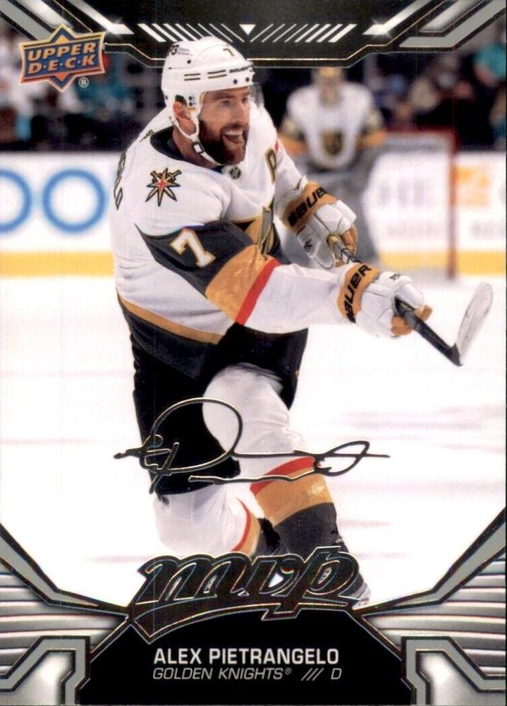 Alex Pietrangelo #45 Vegas Golden Knights | 2022-23 Upper Deck MVP Silver Script