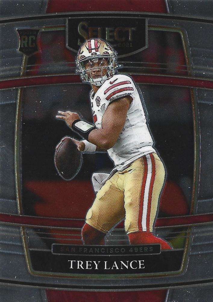 Trey Lance #45 San Francisco 49ers | 2021 Panini Select |  | NFL Football
