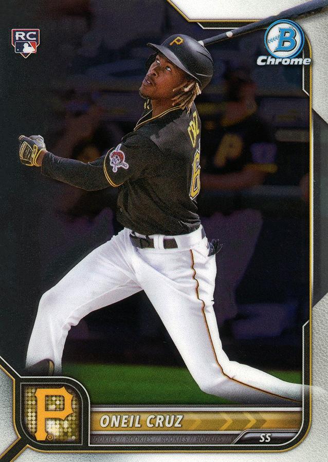 Oneil Cruz #45 Pittsburgh Pirates | 2022 Bowman Chrome