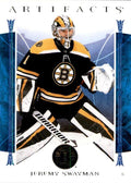 Jeremy Swayman #45 Boston Bruins | 2022-23 Upper Deck Artifacts