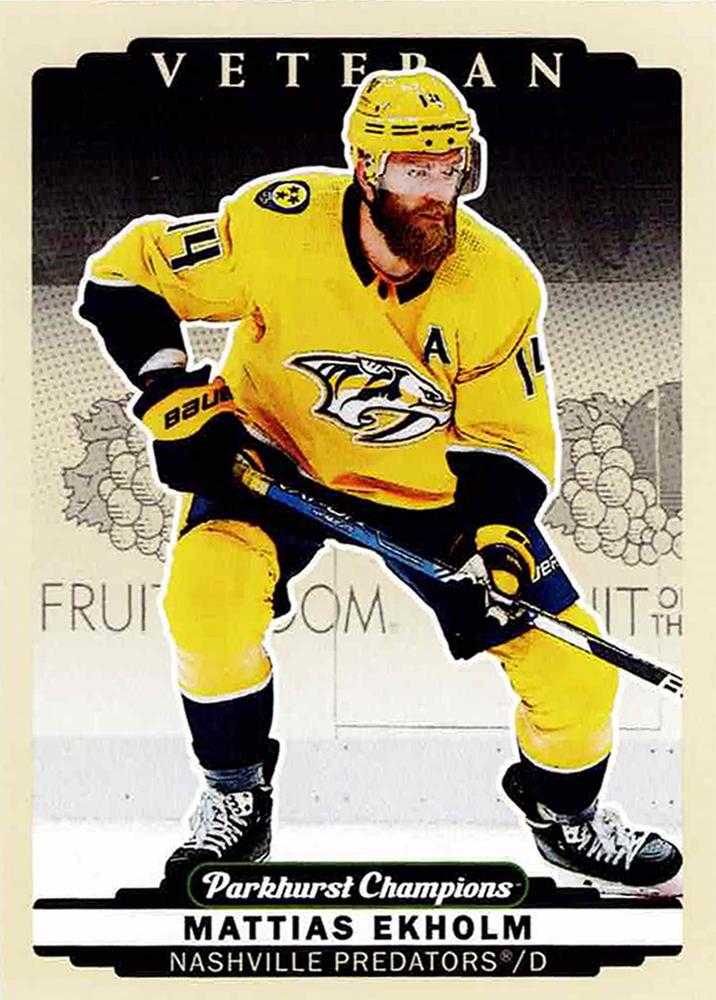 Mattias Ekholm #45 Nashville Predators | 2022-23 Parkhurst Champions