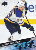 Austin Poganski #460 St. Louis Blues | 2020-21 Upper Deck