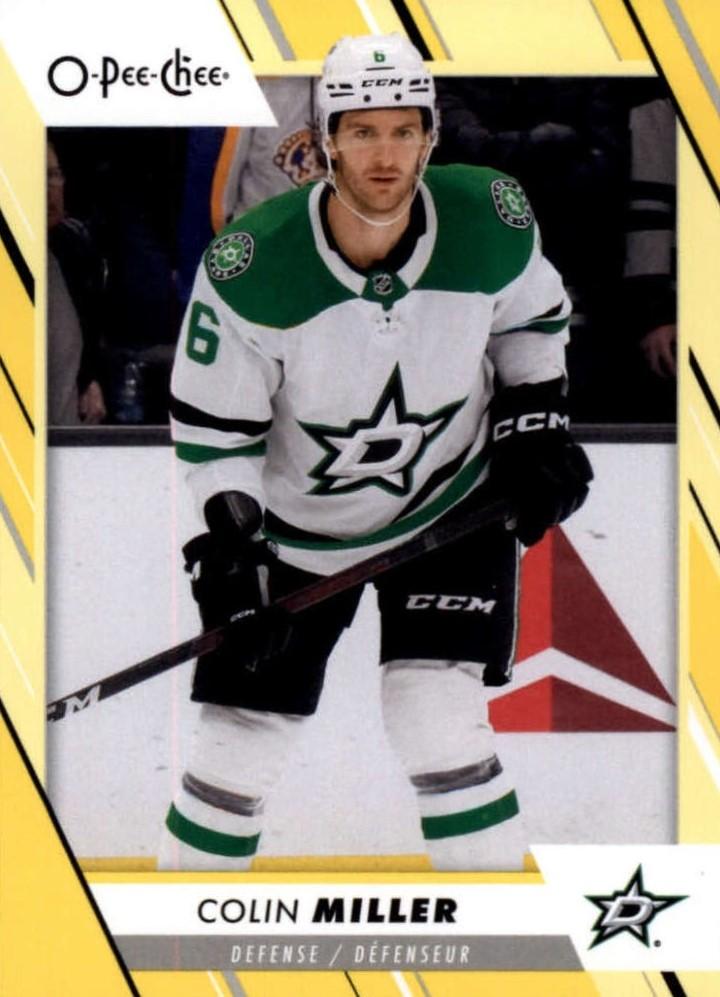 Colin Miller #460 Dallas Stars | 2023-24 O-Pee-Chee Yellow Border