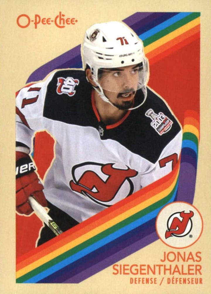 Jonas Siegenthaler #461 New Jersey Devils | 2023-24 O-Pee-Chee Retro