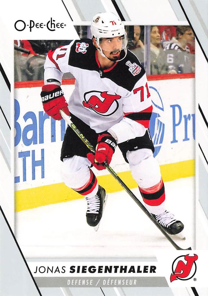 Jonas Siegenthaler #461 New Jersey Devils | 2023-24 O-Pee-Chee Hockey