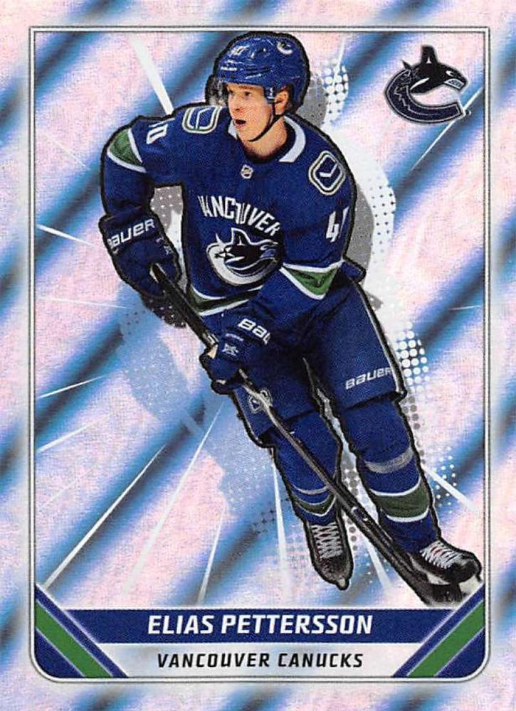 Elias Pettersson FOIL #462 | 2019-20 Topps NHL Sticker Collection