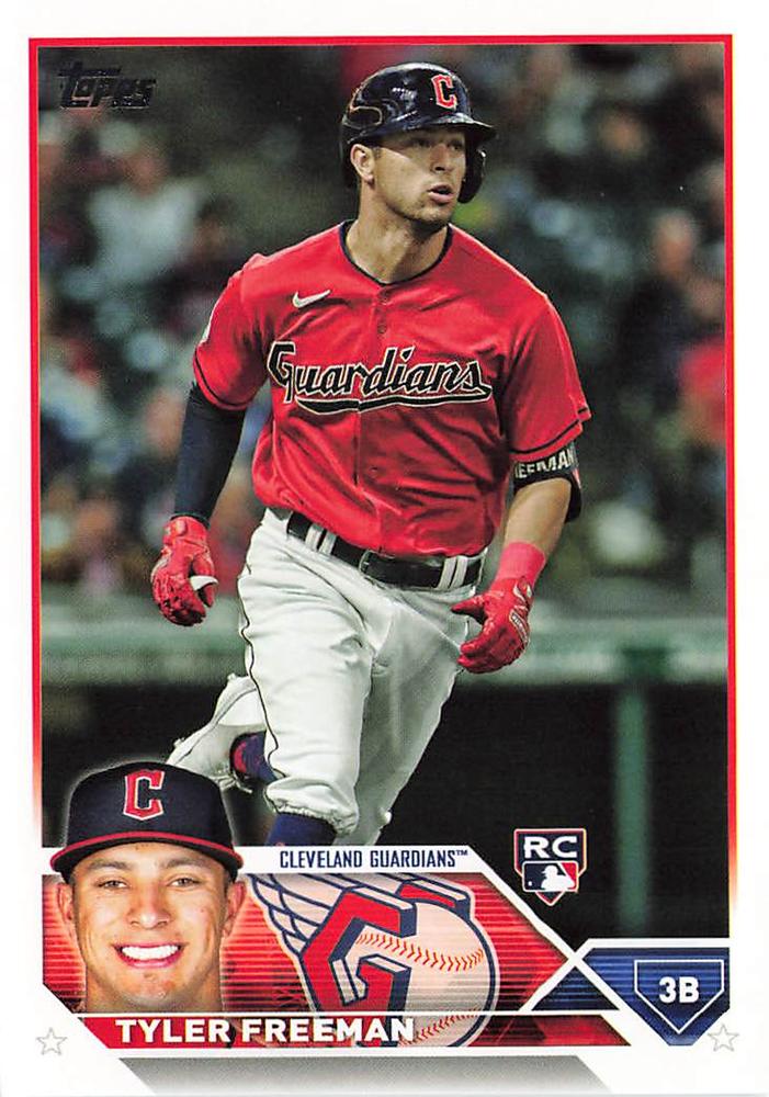 Tyler Freeman #462 Cleveland Guardians | 2023 Topps