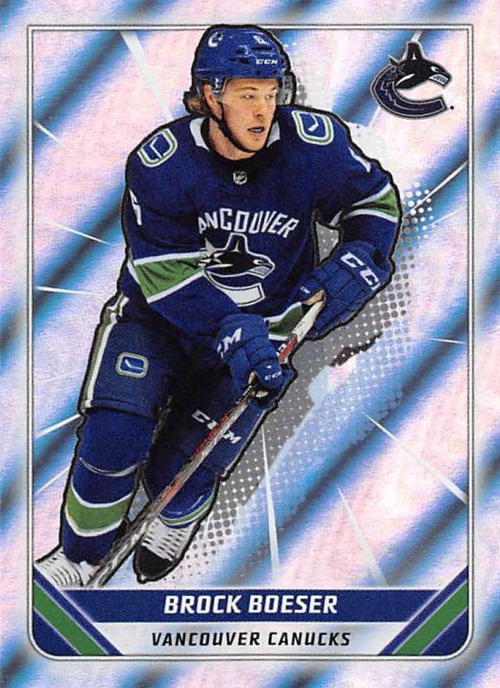 Brock Boeser FOIL #464 Vancouver Canucks | 2019-20 Topps NHL Sticker Collection