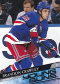 Brandon Crawley #464 New York Rangers | 2020-21 Upper Deck