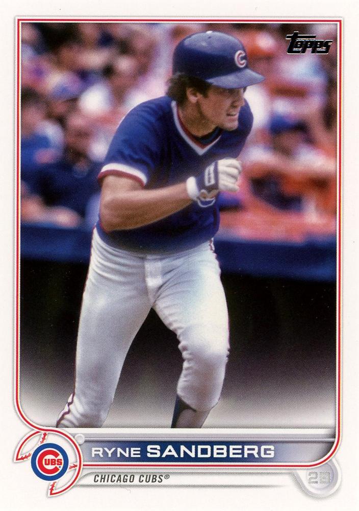 Ryne Sandberg #466 Chicago Cubs (Legend) | 2022 Topps