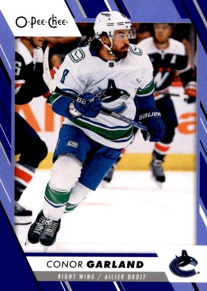 Conor Garland #467 Vancouver Canucks | 2023-24 O-Pee-Chee Blue Border