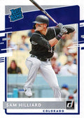 Sam Hilliard #46 Colorado Rockies | 2020 Donruss