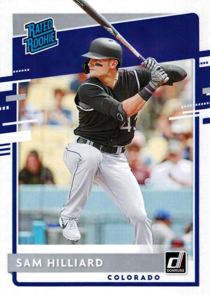 Sam Hilliard #46 Colorado Rockies | 2020 Donruss